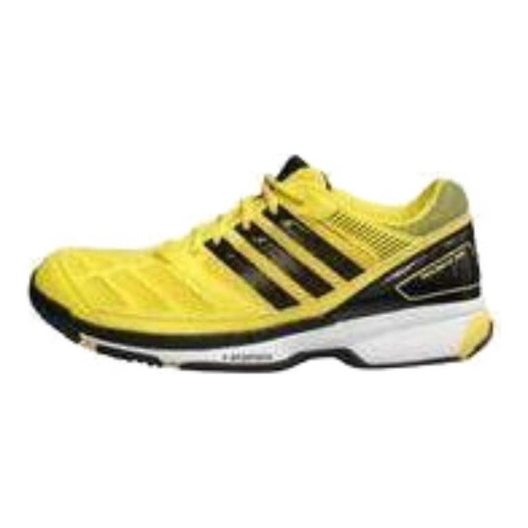 Adidas Cushioning, Wear Resistant Low top Badminton Shoes Men's Yellow Black G64346