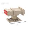 2024 Missile Launch Bricks Model Set Military Figures DIY Educational Toy Kits for Boys Creative Building Play