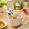 Bowl Clip Fan Food Cooling for Hot Noodles And Soup Portable Clip-on Mini Fan Hands-free Instant Noodle Cooler Office Dorm Use Tabletop