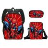 Backpack Spiderman Cartoon Collection Shoulder Bag Pencil Case For School Days