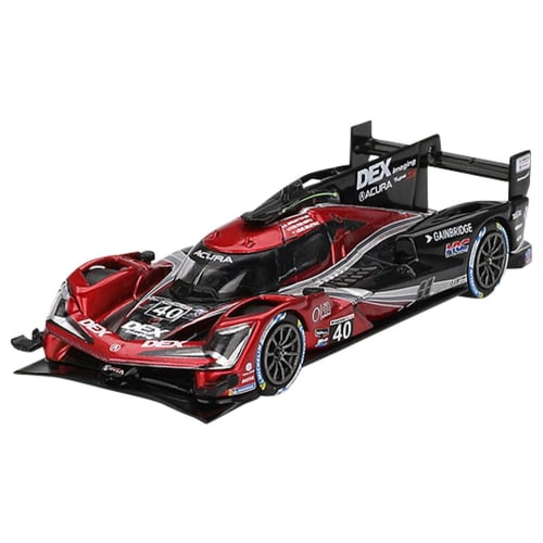 MINI GT 1/64 Scale Acura ARX-06 GTP IMSA Sebring 12 Hours 2024 Winner #40 Wayne Taylor Racing with Andretti Finished Model MGT00836-BL