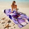 1pc Genshin Impact Beelzebul1 Beach Towel, Comfortable and Thick, and Swimming/Bath/Picnic/Camping Towel, Suitable for Seaside Beaches