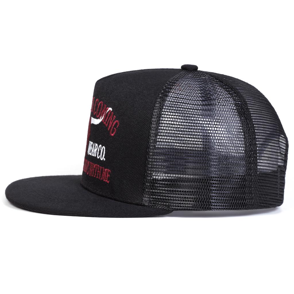 Unisex RECKLESS WEARCO Embroidery Hip-hop Net Hats Spring Summer Adjustable Casual Snapback Baseball Caps Outdoor Sunscreen Hat