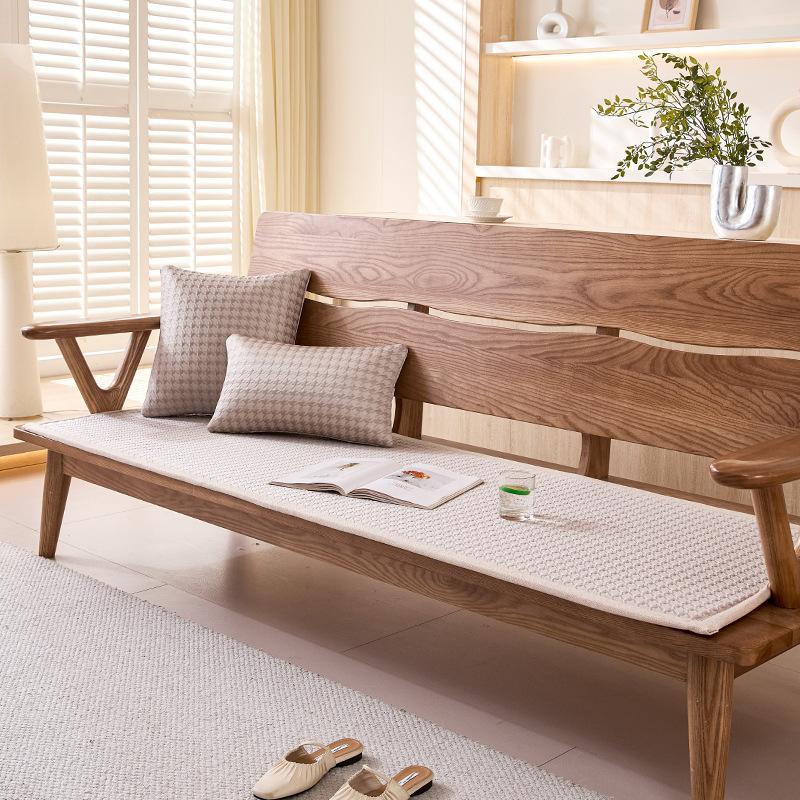 Cool Doudou Sofa Mat Seat Cushion Cold Sofa Cushion Summer New  Non-Slip Sofa Cover Backrest Cover Towel