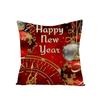 New Christmas Pillow Cover Printed Decorative Cushion Cover Home Sofa Cushion Linen Sofa Back
