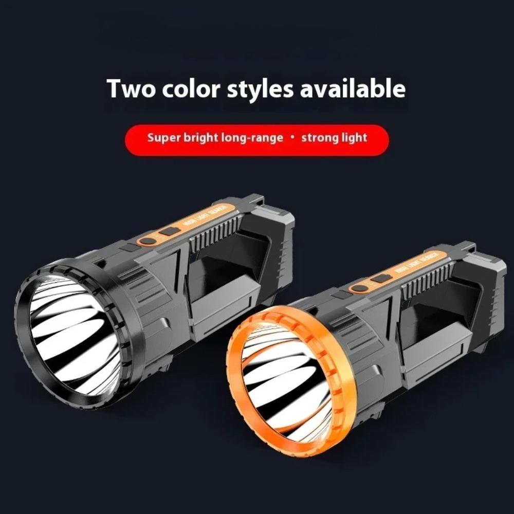Powerful LED Searchlight Outdoor Multifunction USB Rechargeable Work Light LED Flashlight Long Range Camping Lantern