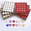 50pcs/set Tea Wax Candle Birthday Wedding Party Candle Candlelight Dinners Candle Romantic Decorative Candles In Aluminum Cups