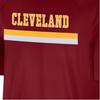 Nike Letter Casual Sports Brand Logo Short Sleeve T-Shirt City Edition 2021/22 Cleveland Cavaliers Unisex Tops Bright-Red DB2635-677