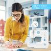 Beginner-friendly Electronic Sewing Machine with 12 Stitch Types, Reverse Stitch Function, 2-way Power Supply, 42-piece Sewing Kit Included, Adjustabl