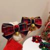 Hair Clip Bow Winter Christmas Shark Clip Korean Ponytail Holder Autumn Hairgrip Women Hair Claws