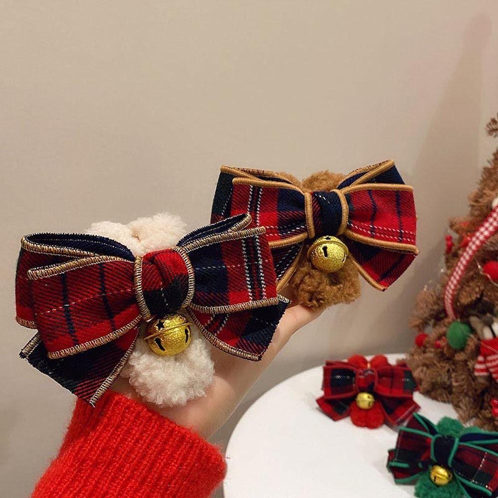 Hair Clip Bow Winter Christmas Shark Clip Korean Ponytail Holder Autumn Hairgrip Women Hair Claws