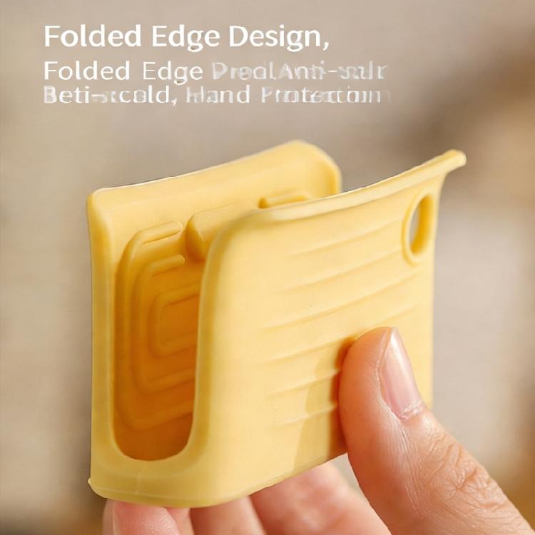 High Heat Resistant Silicone Handle Cover for Pots and Pan Nonslip Secures Grip Handle Sleeve Cooking Supplies