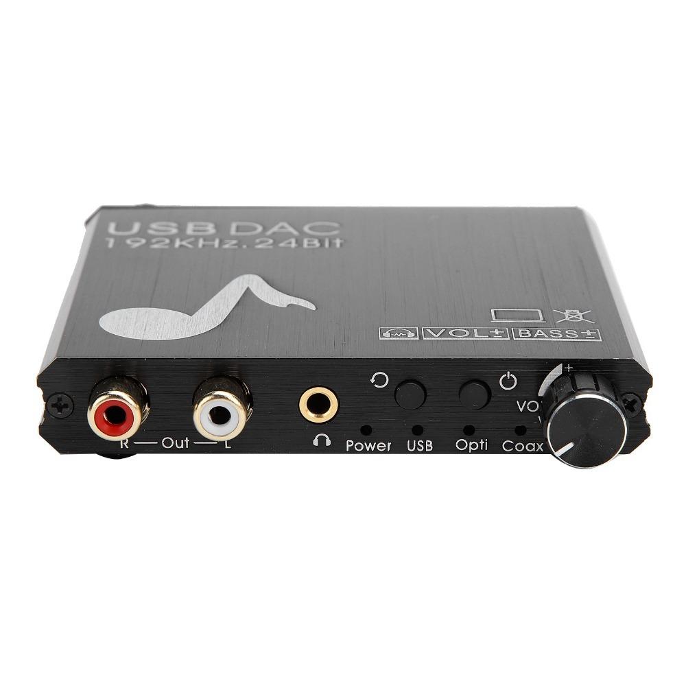 Coaxial Optical Audio AY107 DAC Converter 3.5mm Jack RCA Converter  Stereo Equipment