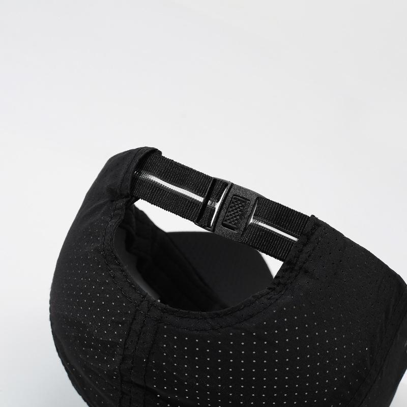 New quick-drying perforated baseball cap sunscreen breathable fashion running sports cap outdoor fishing visor hat
