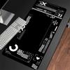 Tappetini Mouse Bianchi Printstream Tappetini Mouse da Gioco Tappetino Mouse Grande Tappetino in Gomma per Gamer Tappetino da Scrivania in Gomma Tappetini Lunghi da Scrivania Aziendali XXL Per Csgo