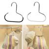 Open Rings Design Hanger Scarf Hangers Non Slip Belt Organizer for Wardrobe Storage of Scarves Ties Hats and Bags