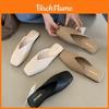 Summer Womens Slip On Moccasin Slippers With Rubber Sole For Casual Wear
