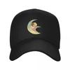 Vintage Angel Moon Baseball Cap Funny Hats GentleUnisex Hat Christmas Black Ladies Unisexs