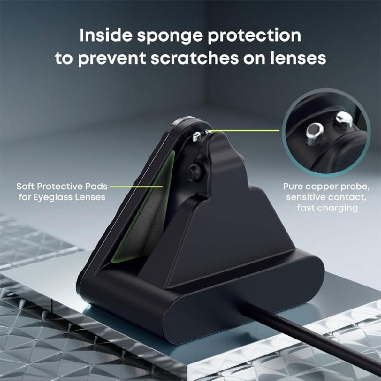 Universal Charging Dock for Ray Smartests Glass Digital Eyewears Rapid Power Transfer NonSlip Surfaces