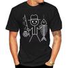 Sleeves Funny Fisherman T Shirts Causal Tops Tees Hip Hop Streetwear Funny Fisherman Design T-Shirt Fashion T-Shirt Short Sleeve