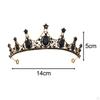 Baroque Style Queen Crowns Wedding Headband Costume Rhinestone Tiaras for Valentine'S Day