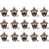 15pcs Latest Wall Mount Bottle Openers for Vintage Rustic Bar or Restaurant.Vintage Opener Here Beer Bottle Opener Suitable for Bars KTV Hotels Homes