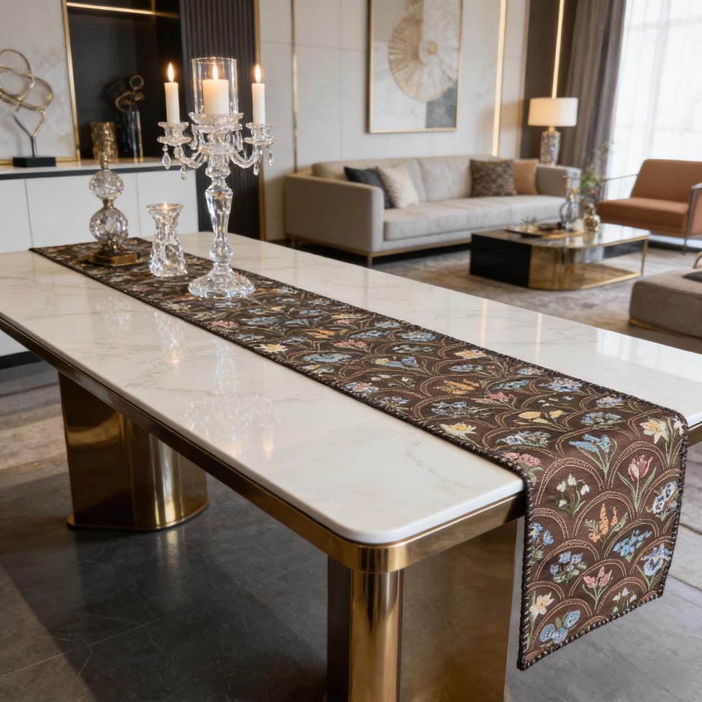 Cotton Linen Nordic Minimalist Design, Soft Durable Dining Room Table TV Cabinet DecorTable Runner