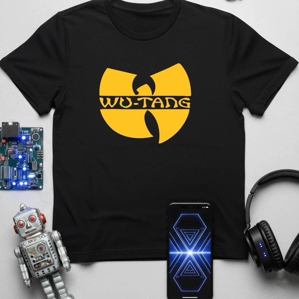 Wu-Tang Clan T-Shirt Logo Rap Official Black New 2025 UNISEX XXXL