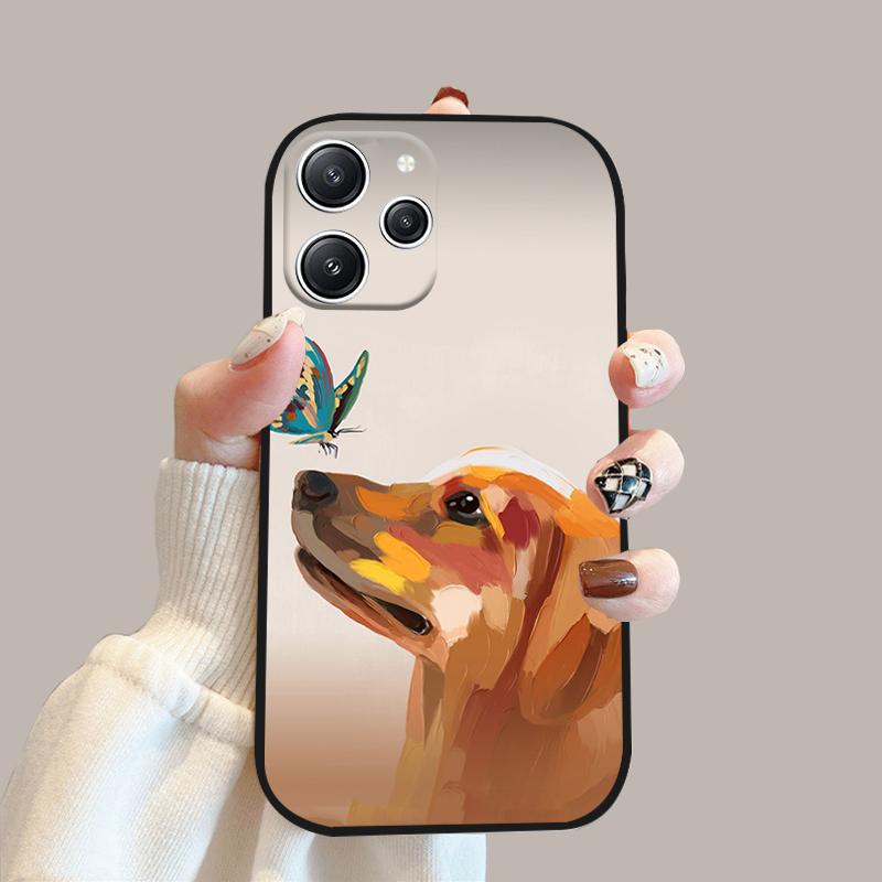 For Redmi 12 4G 5G Silicone TPU Soft Case For Redmi 12R Phone Bumper Cover For Xiaomi Redmi Note 12R 5G Protective Fundas Cases