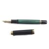 Excellent PERIKAN fountain pen Sovereign Green black 18K mens M1000 Used