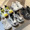 Cowhide Version~ Spring Niche Ann Showing Feet Little Dad Shoes Women's Thick Sole Heightening Leather Sports and Leisure Women's Shoes