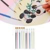 Pack of 50 Smooth Strokes Professional Art Brushes Multipurpose Painting Brushes Set for Artists Students Detail Work