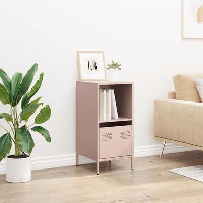Sideboard Pink 35 X 39 X 73.5 Cm Cold Rolled Steel