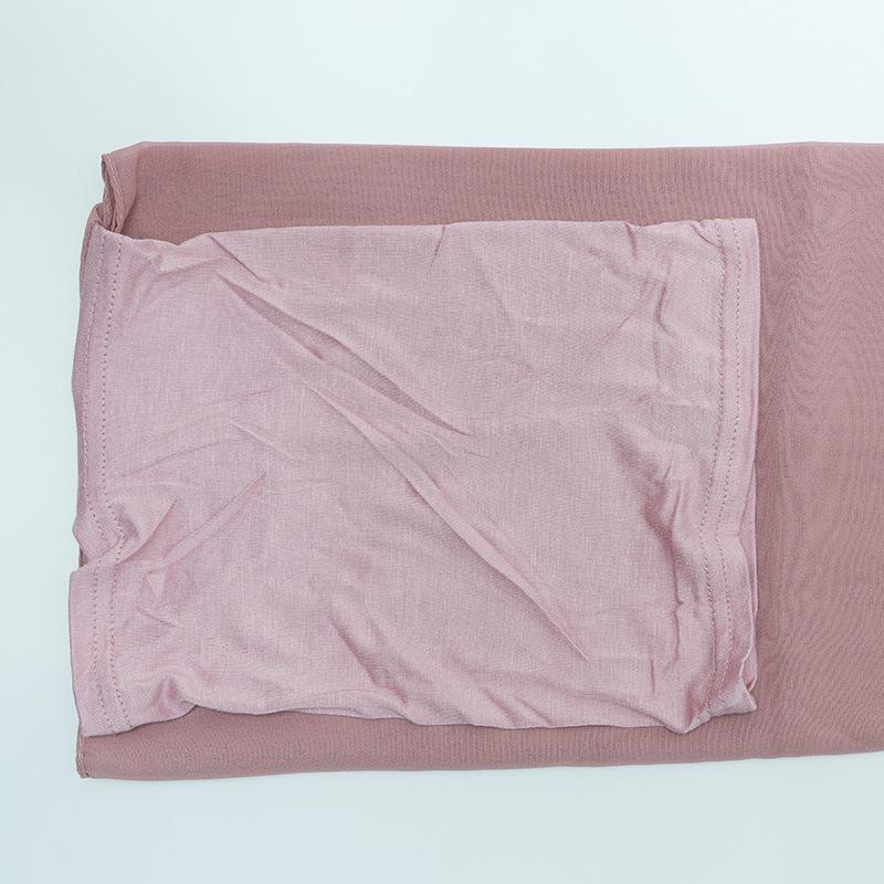 Perlchiffon Baumwolle Damen Schal & Schlauchmütze Set