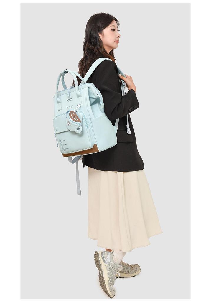Sac à langer polyvalent: Sac à dos tendance grande capacité pour mamans et bébés