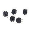 10 Stück Maus Quadratischer Mikroschalter Taster EVQP0K07KBB4 IE4.0 Schwarze Punkte 6x6x7.2mm