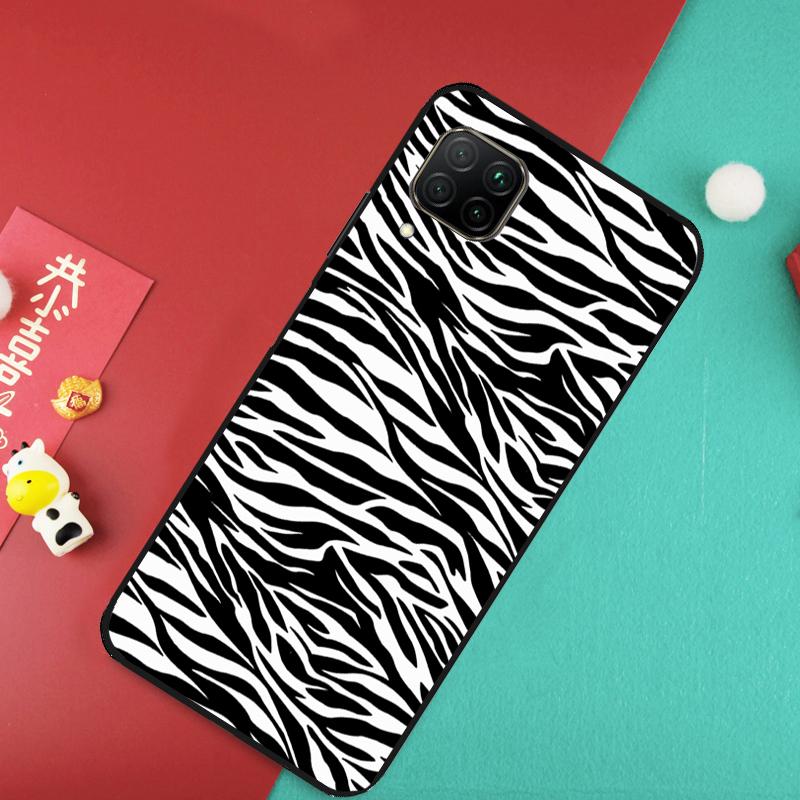 Zebra Stripe Print For Huawei Nova 11 Pro 9 10 SE 7i 8i 11i 12i Y73 Y72 Y61 Y91 Y90 Y70 Y60 P30 P40 Lite Case