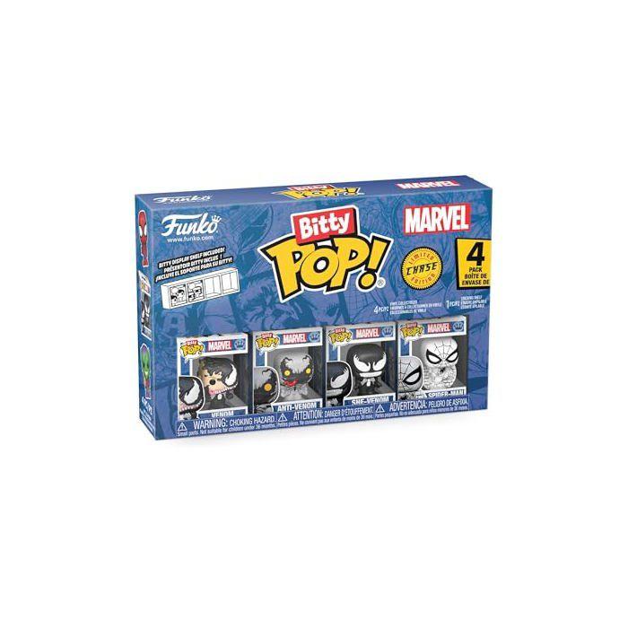 Figurine Miniature - Funko - POP! Bitty 4 Pack - Spider-Man - Venom - Surprise