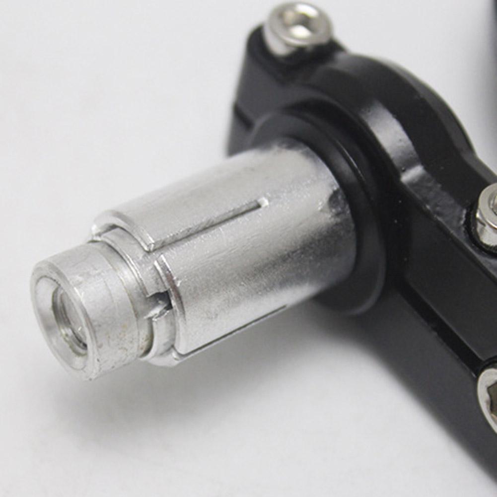 Motorcycle Rearview Mirrors 1 Pair Aluminum Frame and Glass Mirrors for 7/8 Inch Handlebars Multi Angle Adjustable