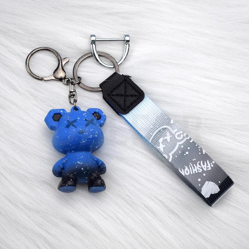 TPU Remote Key Case Cover For Korean Ssang Yong Key Case for SsangYong Kyron 2 Sanka Actyon Korando Tivoli Musso Keychain