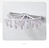Foldable Wall-Mounted Hole-Free Clothes Drying Rack for Socks