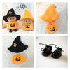 Macaron 17cm 15cm Plush Doll Accessories Clothes Hat Halloween Shoes