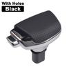 Carbon / Wood / Black Automatic AT Gear Shift Knob Lever Shifter Head For Hyundai Ix35 Ix25 Mistra Tucson Kia Sportage R K4 K3
