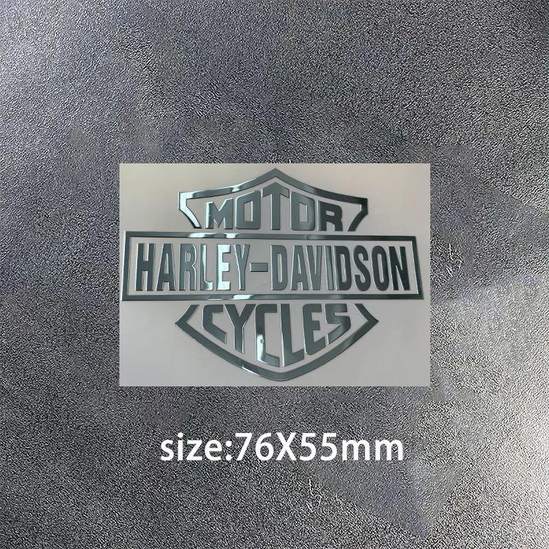 Aluminum alloy stickers Decorative Logo Motorcycle Car Stickers for Harley Davidson Softail Sportster VRSC 1200 Street Glide