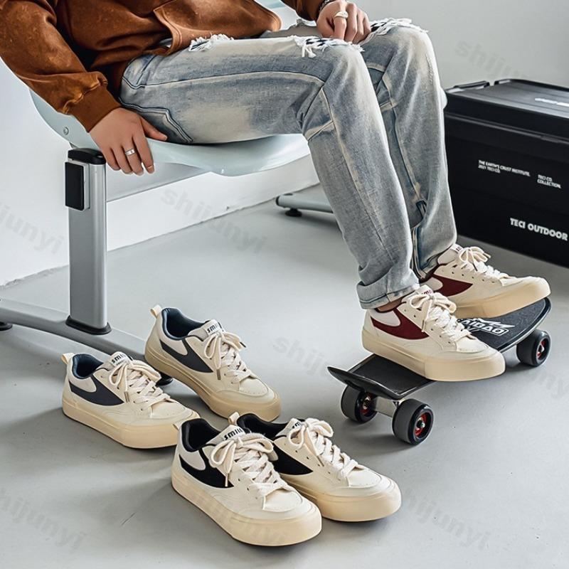 Fashion 2025 New Men's Low Top Niche Design Thick Soled Casual Shoes Fashion Trend Versatile Mesh Breathable Comfortable Chunky sneakers