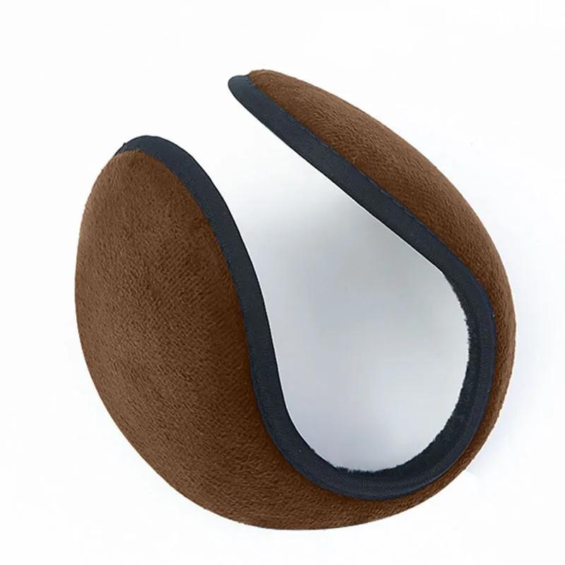 Unisex New Fashion Winter Men Women Cold Protection Earmuffs Solid Color PracticalKeep Warm Plush Aldult Ear Mask