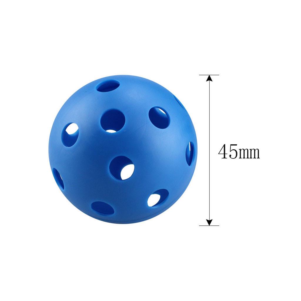 Hole Ball Poly Plastic Baseball Practice Training for Hitting Batting Bay