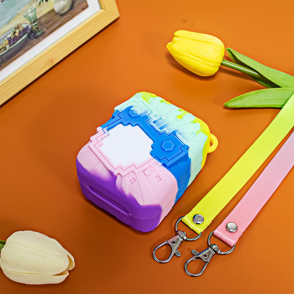 Silicone Cover Case with Lanyard Silicone Protective Cover Protective Holder Skin for Bitzee Dis Ney Interactive  Digital Pet