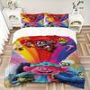 Trolls World Tour Print 3Pcs Bedding Setduvet Cover With 2 Bedropillowcase Home Birthday Gift