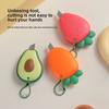 Cute Mini Fruit Shape Utility Knife Hanging Paper Cuttings Tool Art Knife Student Supplies Portable Multi-function Hand Knife